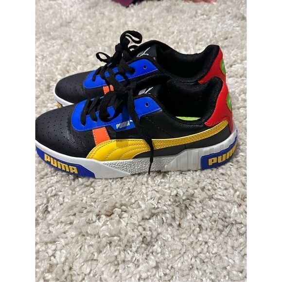 LIKE NEW CONDITION Puma GV Special DTLR JR 371304 01 Black-high Red-so Yellow S - Picture 5 of 8